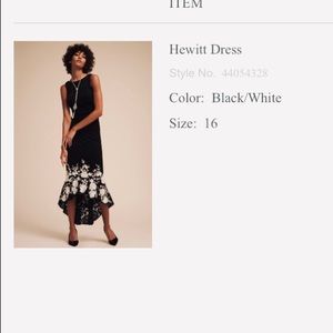 Evening gown from BHLDN